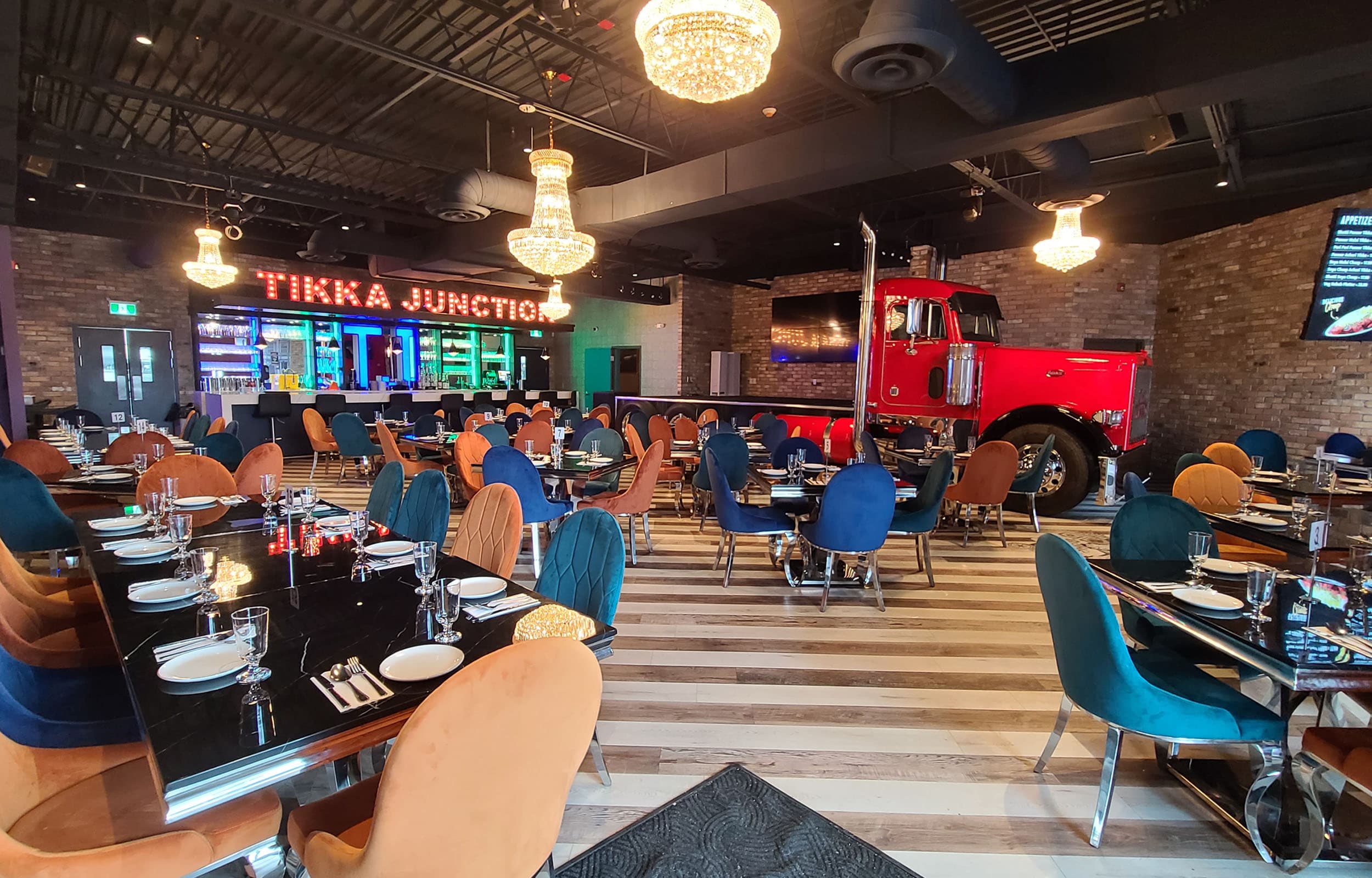 Food at Tikka Junction